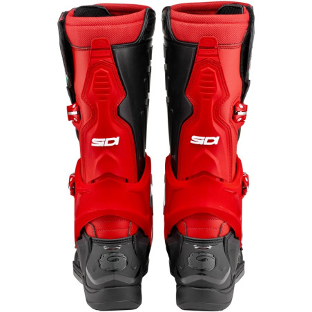 Bottes SIDI Crossair pointure 47 - noir / rouge