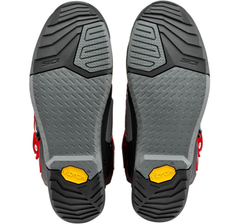 Bottes SIDI Crossair pointure 47 - noir / rouge