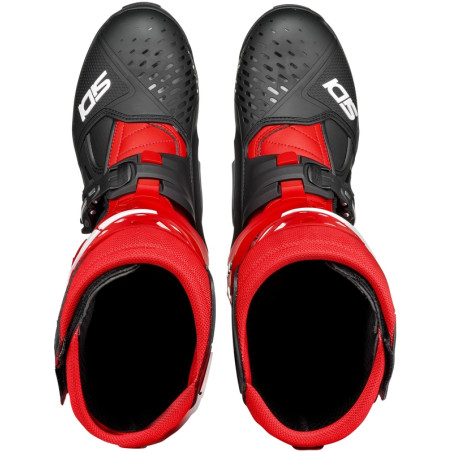Bottes SIDI Crossair pointure 43 - noir / rouge
