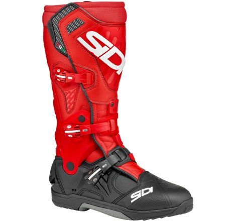 Bottes SIDI Crossair pointure 48 - noir / rouge