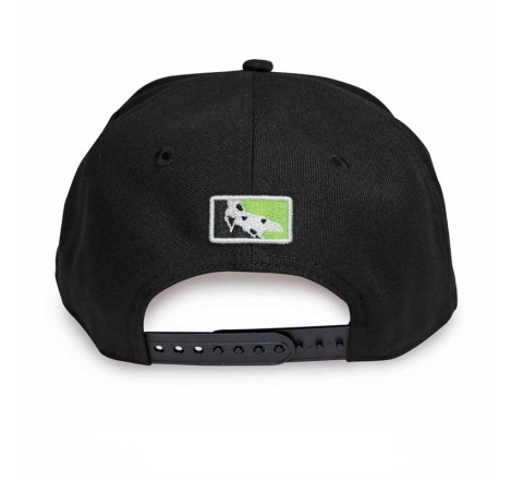 Casquette PRO CIRCUIT snapback - noir/vert fluo