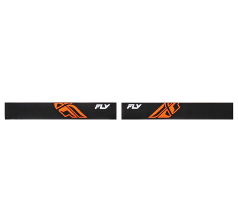Masque FLY RACING Focus Noir/Orange – écran clair