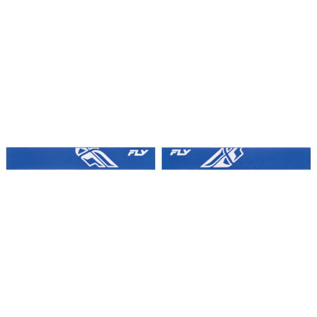 Masque FLY RACING Focus Bleu/Blanc – écran clair