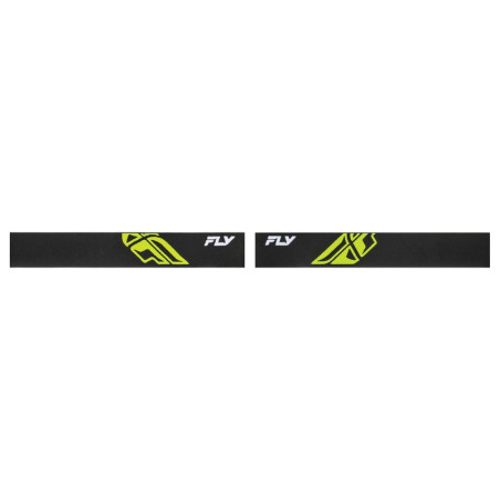 Masque FLY RACING Focus Noir/Jaune Fluo – écran clair