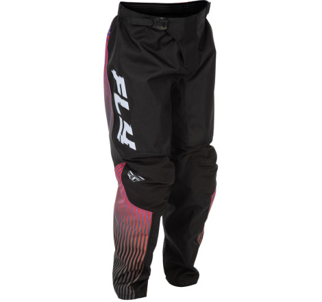 Pantalon enfant FLY RACING F-16 Taille 24 - noir/rouge/violet