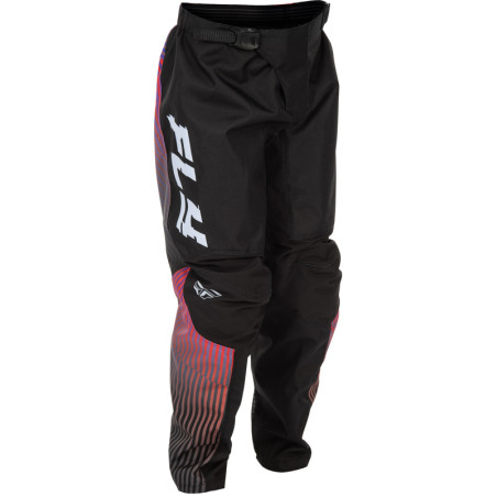 Pantalon enfant FLY RACING F-16 Taille 24 - noir/rouge/violet