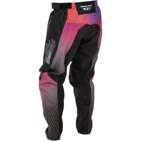Pantalon enfant FLY RACING F-16 Taille 24 - noir/rouge/violet