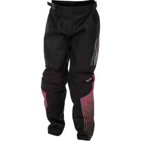 Pantalon enfant FLY RACING F-16 Taille 24 - noir/rouge/violet