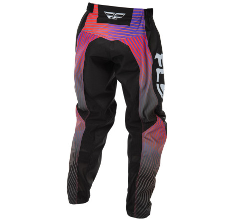 Pantalon enfant FLY RACING F-16 Taille 20 - noir/rouge/violet