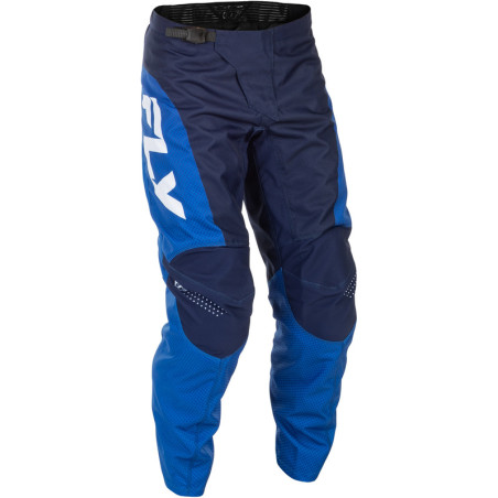 Pantalon FLY RACING F-16 Taille 32 - bleu/bleu foncé/blanc