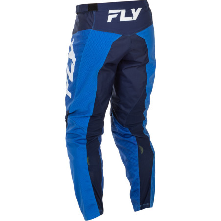 Pantalon FLY RACING F-16 Taille 32 - bleu/bleu foncé/blanc