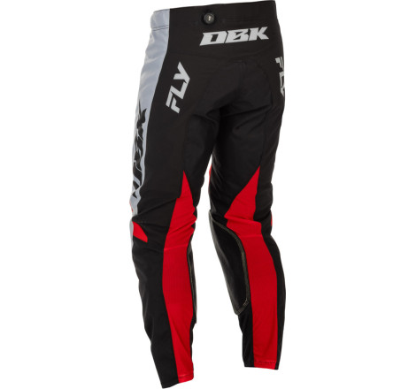Pantalon FLY RACING Kinetic DBK Taille 34 - gris/noir/rouge