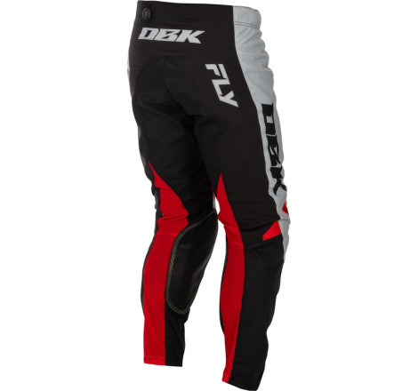 Pantalon FLY RACING Kinetic DBK Taille 34 - gris/noir/rouge