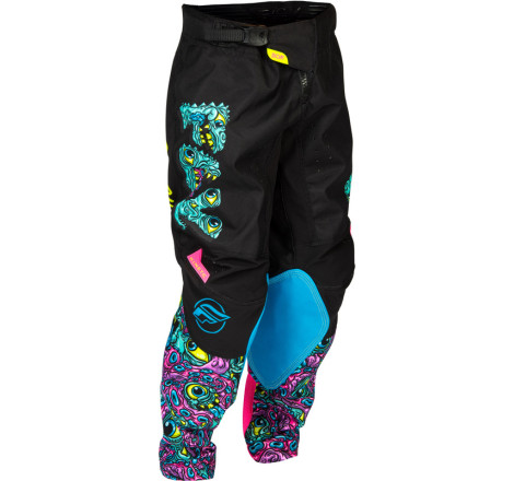 Pantalon enfant FLY RACING Kinetic Mutant Taille 24 - noir/multi