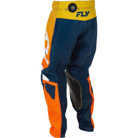 Pantalon enfant FLY RACING Kinetic Taille 24 - Navy/orange
