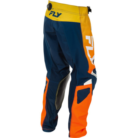 Pantalon enfant FLY RACING Kinetic Taille 24 - Navy/orange