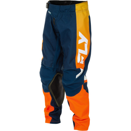 Pantalon enfant FLY RACING Kinetic Taille 22 - Navy/orange