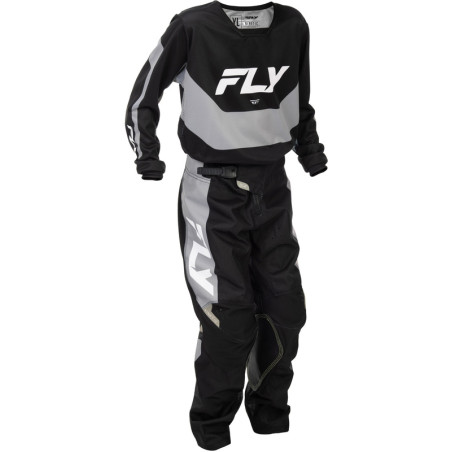 Maillot enfant FLY RACING Kinetic Taille YL - noir/gris