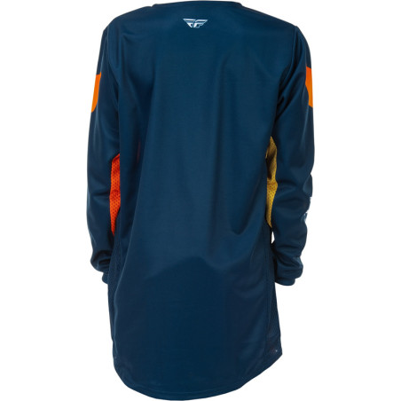 Maillot enfant FLY RACING Kinetic Taille YL - Navy/orange