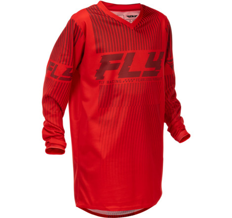 Maillot enfant FLY RACING F-16 Taille YS - rouge