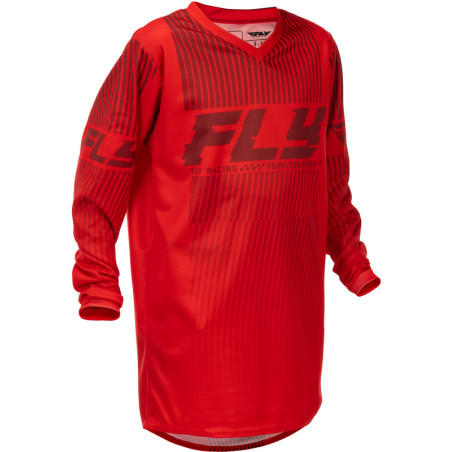Maillot enfant FLY RACING F-16 Taille YS - rouge