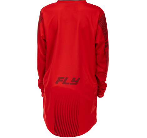 Maillot enfant FLY RACING F-16 Taille YS - rouge