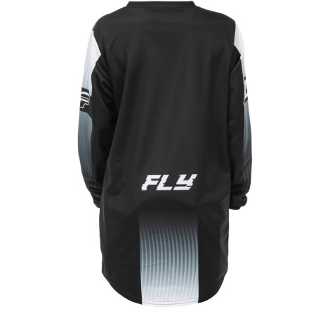 Maillot enfant FLY RACING F-16 Taille YS - noir/blanc