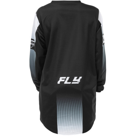 Maillot enfant FLY RACING F-16 Taille YS - noir/blanc