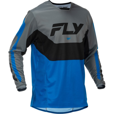 Maillot FLY RACING Kinetic Taille S - bleu/gris/noir