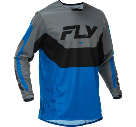 Maillot FLY RACING Kinetic Taille L - bleu/gris/noir