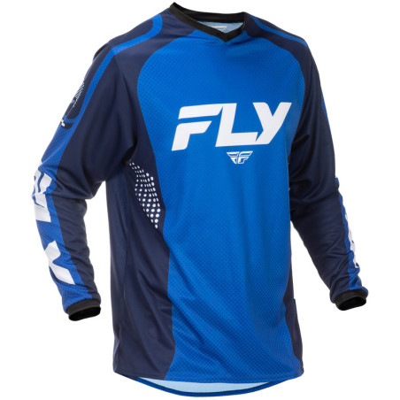 Maillot FLY RACING F-16 Taille M - bleu/bleu foncé/blanc