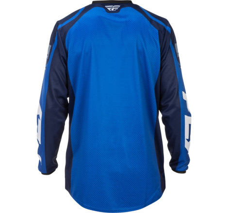 Maillot FLY RACING F-16 Taille M - bleu/bleu foncé/blanc