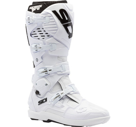 Bottes SIDI Crossfire 3 SRS Pointure 44 - blanc/noir