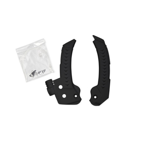 Protection de cadre UFO noire Husqvarna TC / FC 125 à 450