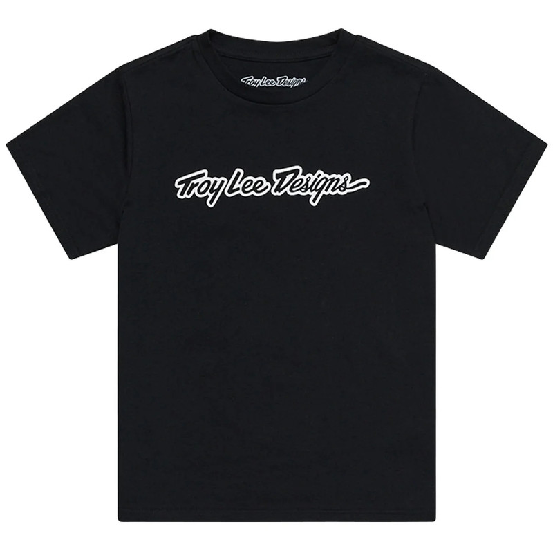 T-Shirt enfant TROY LEE DESIGNS Signature - noir