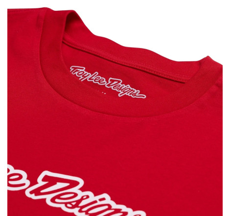 T-Shirt TROY LEE DESIGNS Signature - Team Red