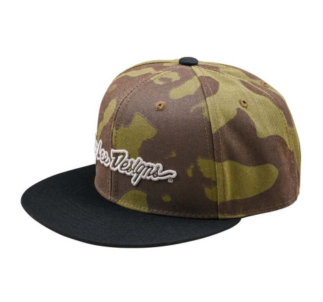 Casquette TROY LEE DESIGNS Flat Bill Snapback Signature