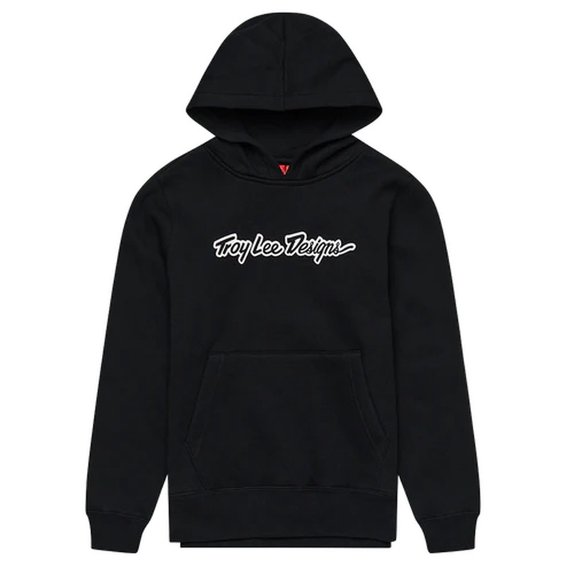 Hoodie femme TROY LEE DESIGNS Signature - noir