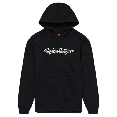 Hoodie femme TROY LEE DESIGNS Signature - noir