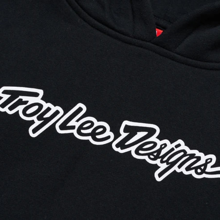 Hoodie femme TROY LEE DESIGNS Signature - noir