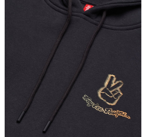 Hoodie TROY LEE DESIGNS Peace Out - Carbon