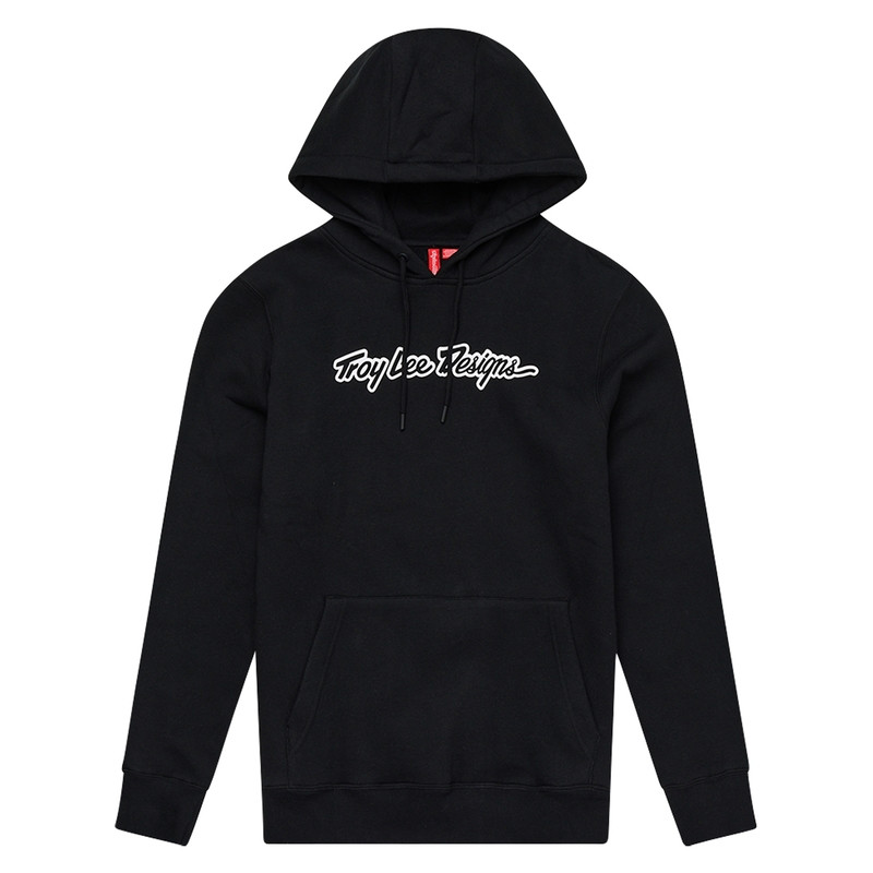 Hoodie TROY LEE DESIGNS Signature - noir