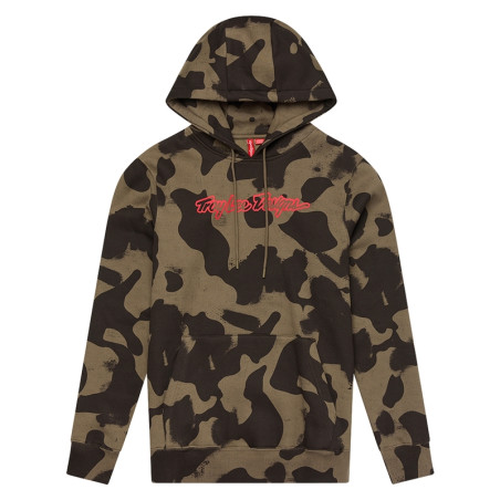 Hoodie TROY LEE DESIGNS Signature - Olive Camo