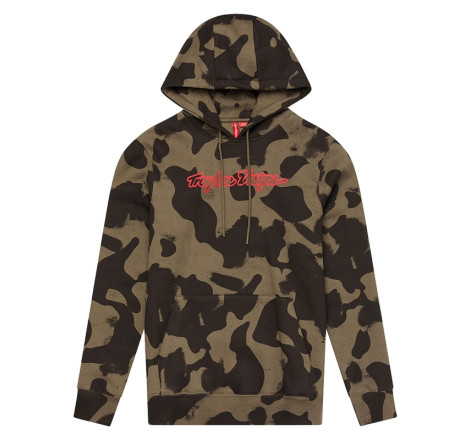 Hoodie TROY LEE DESIGNS Signature - Olive Camo