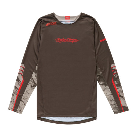 Maillot TROY LEE DESIGNS Scout GP Pro Slab Taille S - Timber