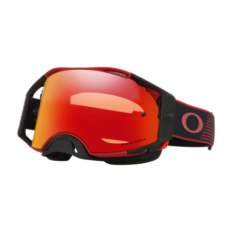 Masque OAKLEY Airbrake MX Red Motion – Écran Prizm™ MX Torch Iridium