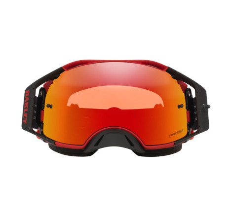 Masque OAKLEY Airbrake MX Red Motion – Écran Prizm™ MX Torch Iridium