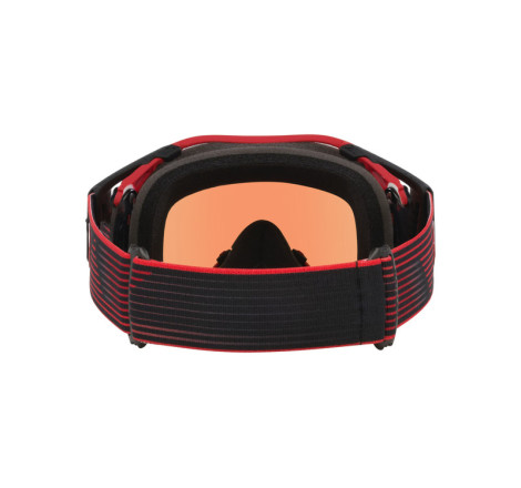 Masque OAKLEY Airbrake MX Red Motion – Écran Prizm™ MX Torch Iridium