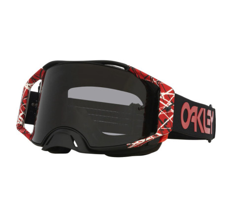 Masque OAKLEY Airbrake MX Red Eddie – Écran Gris Foncé