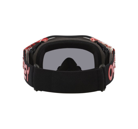 Masque OAKLEY Airbrake MX Red Eddie – Écran Gris Foncé